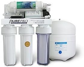PurePro 5 stage Reverse Osmosis Water Purification System With Pump, 50 Gallons Per Day