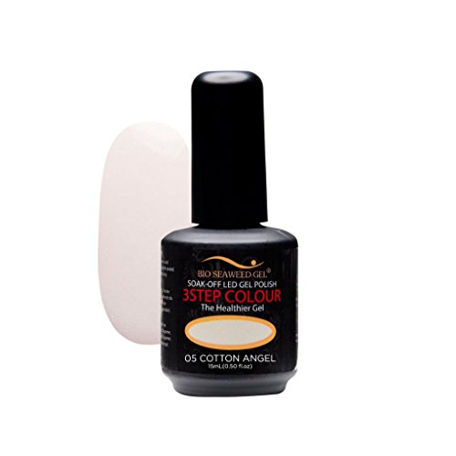 Bio SeaWeed Gel 3STEP Colour Gel Polish - 05 Cotton Angel 15ml