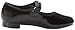 Dance Class Girls Molly Jane Tap Shoe Mary Flat, Black Patent, 9.5 Toddler