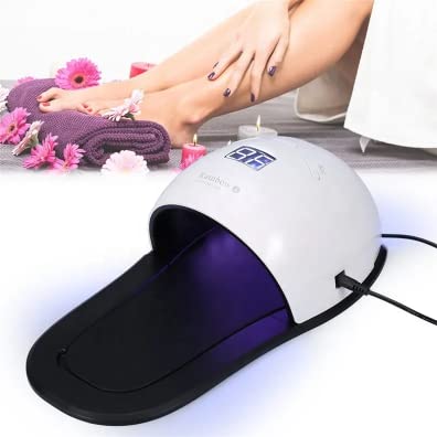 UV Nail Lamp Machine 2 in 1 UV/LED 48W Nail Dryer Portable Quick LED Nail Lamp Curing Toenails or Fingernails