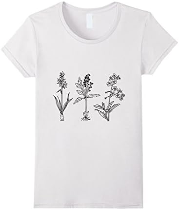 Womens Plant Shirt Small White