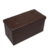 Otto & Ben Folding Toy Box Chest with Memory Foam