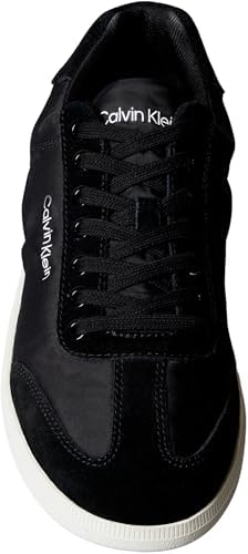 Cupsole Sneaker Hombre Low Laceup con Cordones, Negro (CK Black), 40