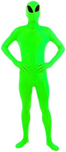 Marvoll Mens and Womens Spandex Lycra Alien Full Costumes Bodysuits