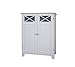 Elegant Home Fashions Dawson 2-Door Floor Cabinet