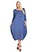 Pastel by Vivienne Women's Cocoon 3/4 Sleeve Mdi Dress Plus Size with Pockets