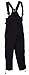 POLARTEC US MILITARY BLACK FLEECE SKI BIB OVERALLS PANTS L