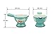 WD-Set of 4 Pcs Cute Bird Shape Ceramic soft or Hard boiled egg cup holder (Egg holder) - for Breakfast Brunch,kitchenware, home kitchen decoration or even a gift mix color with cutely package.