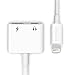 iPhone 7 Adapter Charge and Audio Splitter for iPhone 7 Plus iOS 10.3 Headphones Jack voihome Lightning to 3.5mm Audio Charging Adapter for Earphone