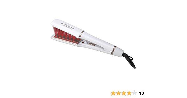 Retro Upgrade Plancha de pelo RUP605C profesional de doble linea Infrarrojos,  color blanco : Amazon.es: Belleza