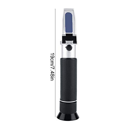 6 Refractometer+Salinometer+Concentration+Temperature+Compensation