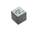 Zinc Metal 10mm Density Cube 99.5% Pure
