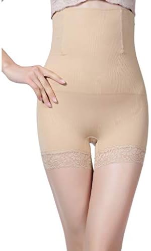 JIUZHOU Womens High Waist Breathable Body Control Shaping Pants with Lace Fashion Women Shapewear