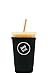 Sok It Java Sok Iced Coffee & Cold Soda Insulated Neoprene Cup Sleeve (Black, Medium: 22-28oz)