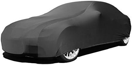 Indoor Car Cover Black Satin For Ford Escort Hatchback 1997-1999 - Ultra Soft Indoor Material - Guaranteed Perfect Fit - Keep Vehicle Looking Brand New Between Use - Includes Storage Bag