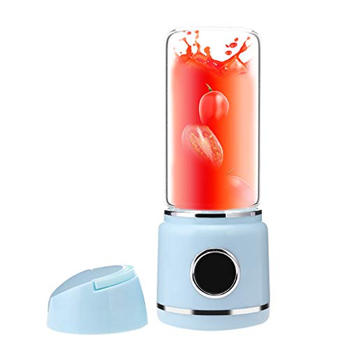 Fullwei HOT Portable Electric Blender Fruit Juicer Coffee Milk Mixer Maker Machine Tool , Quiet Juice Cup Smoothie Maker (Blue)