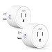 Smart Plug Wifi Outlet ZOOZEE Compatible With Alexa, Echo, Google Home and IFTTT, No Hub Required, Remote Control, with Timer Function(2 Pack)