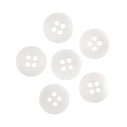Blumenthal Lansing Universal Buttons, White, 3/4 Inch 6-Pack - Thumbnail 2