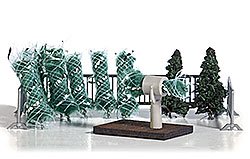 Busch 1182 Christmas Tree Sales HO scale