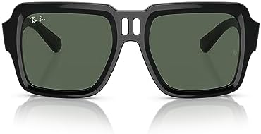 Amazon.com: Ray-Ban RB4408 Magellan Sunglasses, Striped Havana