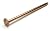 2-1/2" Smooth Shank Solid Copper Roofing Nails 11 Gauge USA Made - QTY 25