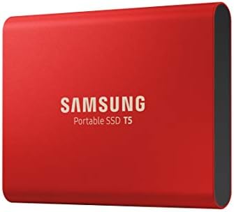 Amazon Com Samsung T5 Portable Ssd 500gb Usb 3 1 External Solid State Drive With V Nand Flash Memory Technology Mu Pa500r Ww Metallic Red Computers Accessories
