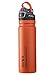 AVEX FreeFlow Autoseal Water Bottle, Orange, 700ml/24 oz