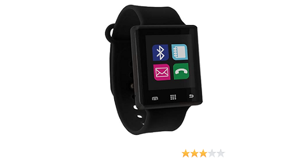 Amazon.com: iTouch Air ITA33601B714-362 Smartwatch Correa de goma de  silicona negra : Celulares y Accesorios