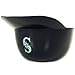 MLB Mini Batting Helmet Ice Cream Sundae/Snack Bowls, Mariners - 24 Pack