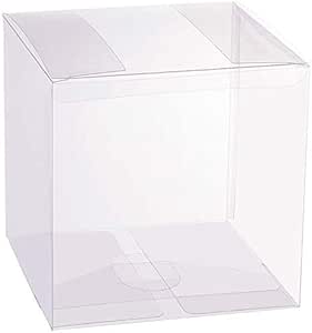 20 Piezas Caja Haga Clic en Detalle PVC Transparente 15x15x20 ...
