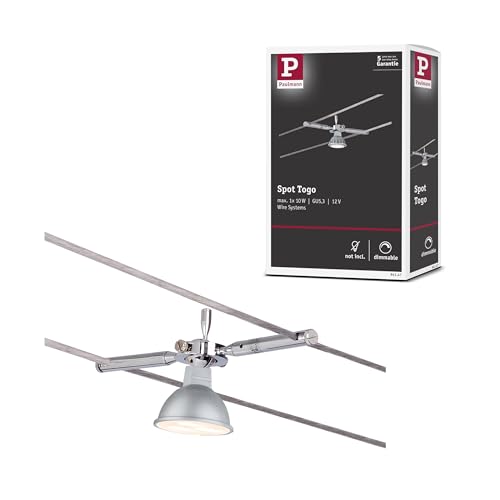 Paulmann 94147 Spot Cable System Togo max. 1x10W GU5,3 Chrome 12V Metal