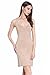 Women Long Spaghetti Strap Full Cami Slip Camisole Under Dress Liner,X-Large,Camel