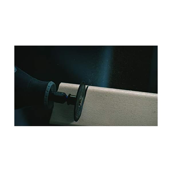 Dremel SC476 EZ SpeedClic Kunststoff-Trennscheiben, ZubehÃ¶rsatz fÃ¼r Multifunktionswerkzeug mit 5 Trennscheiben 38 mm zum Schneiden von Kunststoffen aller Art – Bild 7
