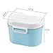 Accmor Baby Formula Dispenser, Portable Formula Container for Travel, Milk Powder Formula Dispenser with Carry Handle Scoop, Formula Dispensers Hold 8.8oz/250g Formula