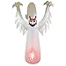 Joiedomi Halloween 8 FT Inflatable Ghost on Fire with Build-in LEDs Blow Up Inflatables for Halloween Party Indoor, Outdoor, Yard, Garden, Lawn Decorations