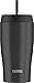 Thermos 22 Ounce Vacuum Insulated Cold Cup with Straw, Black