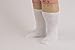 Extra Wide Medical Mid Calf Crew (Pack of 3), Diabetic Socks, Made in USA, for Men and Women (Large, Tan)