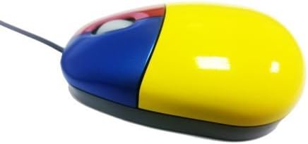 Small Yellow Infant Mini Optical Mouse - Colour Coded for Children Kids Child - Image 4