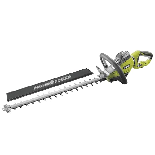 RYOBI 650 W Elektro-Heckenschere RHT6760RL (Diamantgeschliffene Klinge, Messerlänge 60 cm, Max. Schnittleistung 30 mm, Schnittgeschwindigkeit 1500 Uod