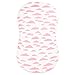 Bassinet Bed Sheets – Premium Bassinet Fitted Sheet for Halo, Mika Micky, Maxi COSI & Others - 4 Pack - 100% Jersey Knit - Bassinet Bedding for Standard Size Oval or Halo Bassinet Pads for Girls