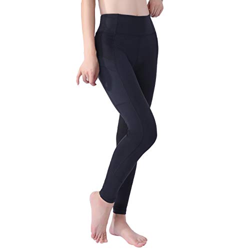 image for OKAY SPORTS Women's Breathable Horse Riding Tights Knee Patch Grip Equ