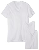2(x)ist Men's 3 Pack V-Neck T-Shirt, White, Large