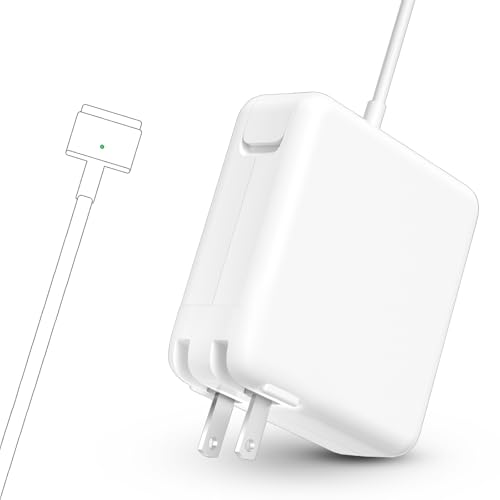 Mac Book Pro Charger - 85W Magnetic T-Tip Power Adapter (Between 2012-2017) | Mag 2 Laptop Charger Compatible with MacBook Air/Pro Retina 13/15/17 " After 2012 with Model: A1425, A1435, A1502,MF840