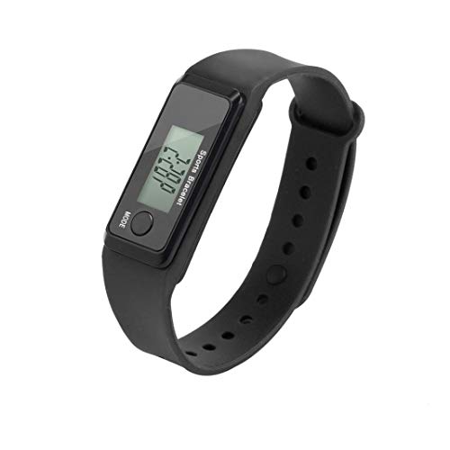 Axiba Clearance Sale!Unisex Watches, Unisex Digital LCD Pedometer Run Step Walking Distance Calorie Counter Watch Bracelet Wristband Sports Fitness Tracker (A)