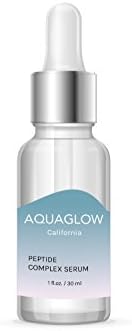 Peptide Complex Eye Serum - 1oz - Hyaluronic Acid, Witch Hazel, Aloe Vera, Jojoba Oil, Natural and Organic, Anti-Aging, Anti-Wrinkle, Topical Face Serum, (Made in USA)
