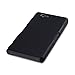 Terrapin - Sony Xperia Z1 Compact Hybrid Rubberised Back Cover Armour Case - Solid Black