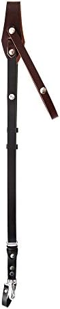 RL Handcrafts Andino Lite - Single DSLR Camera Leather Sling (Black, Small)