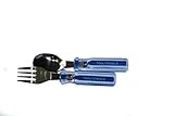 Tooltensils Toddler Fork & Spoon Set, Blue