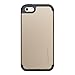 LUVVITT [Ultra Armor] Shock Absorbing Case Best Heavy Duty Dual Layer Tough Cover Designed for Apple iPhone SE Special Edition (2016 Only. NOT Compatible with 2020) - Gold