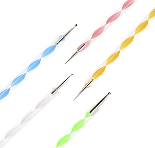 image for Penta Angel Dotting Tools 10Pcs Embossing Stylus Set for Nail Art Mand